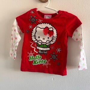 Hello Kitty holiday long sleeve shirt